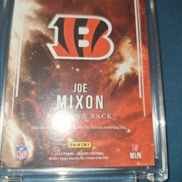 Joe Mixon rookie auto silver auto